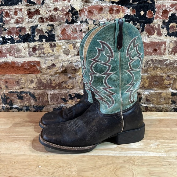 Cody James Other - Cody James Brown Leather Western Cowboy Square Toe Mens Boots 12